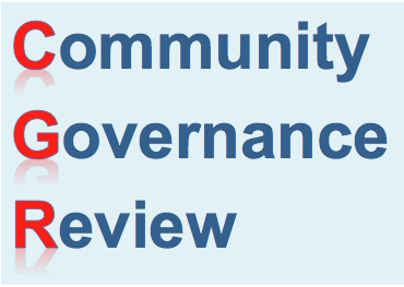 UPDATE - Community Governance Review