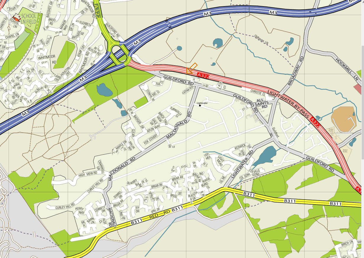 Lightwater Map