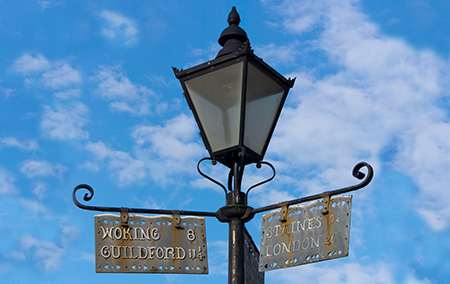 Bagshot Lamp post