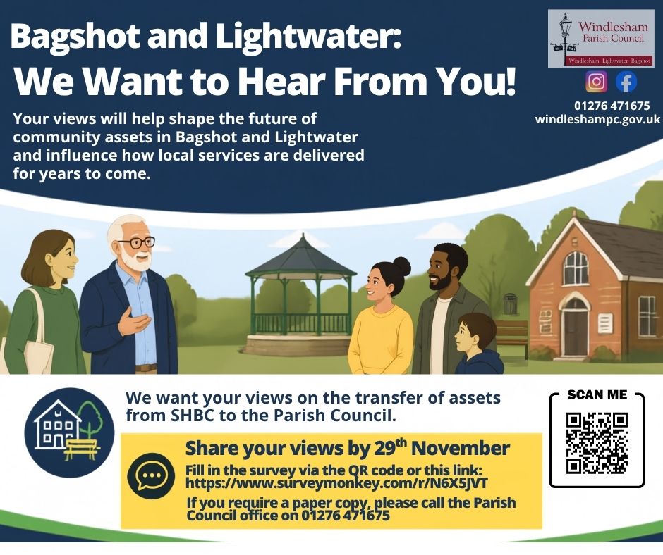 Assets consultation poster