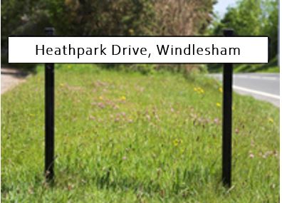 Heathpark Drive, Windlesham - Pavement Works
