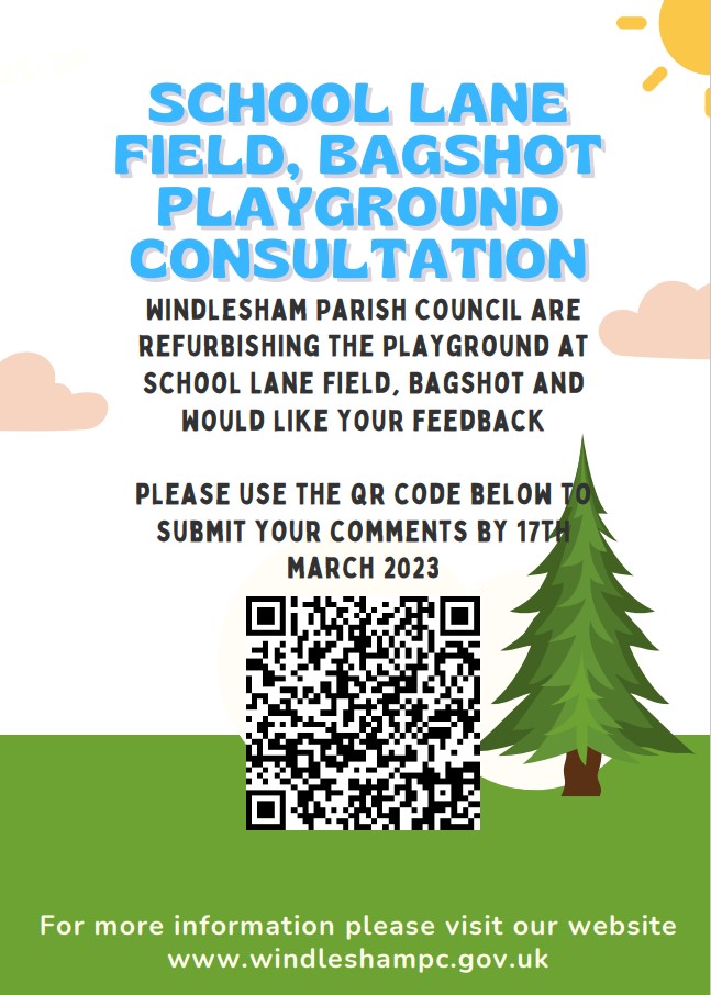 School Lane Field, Bagshot Playground Consultation