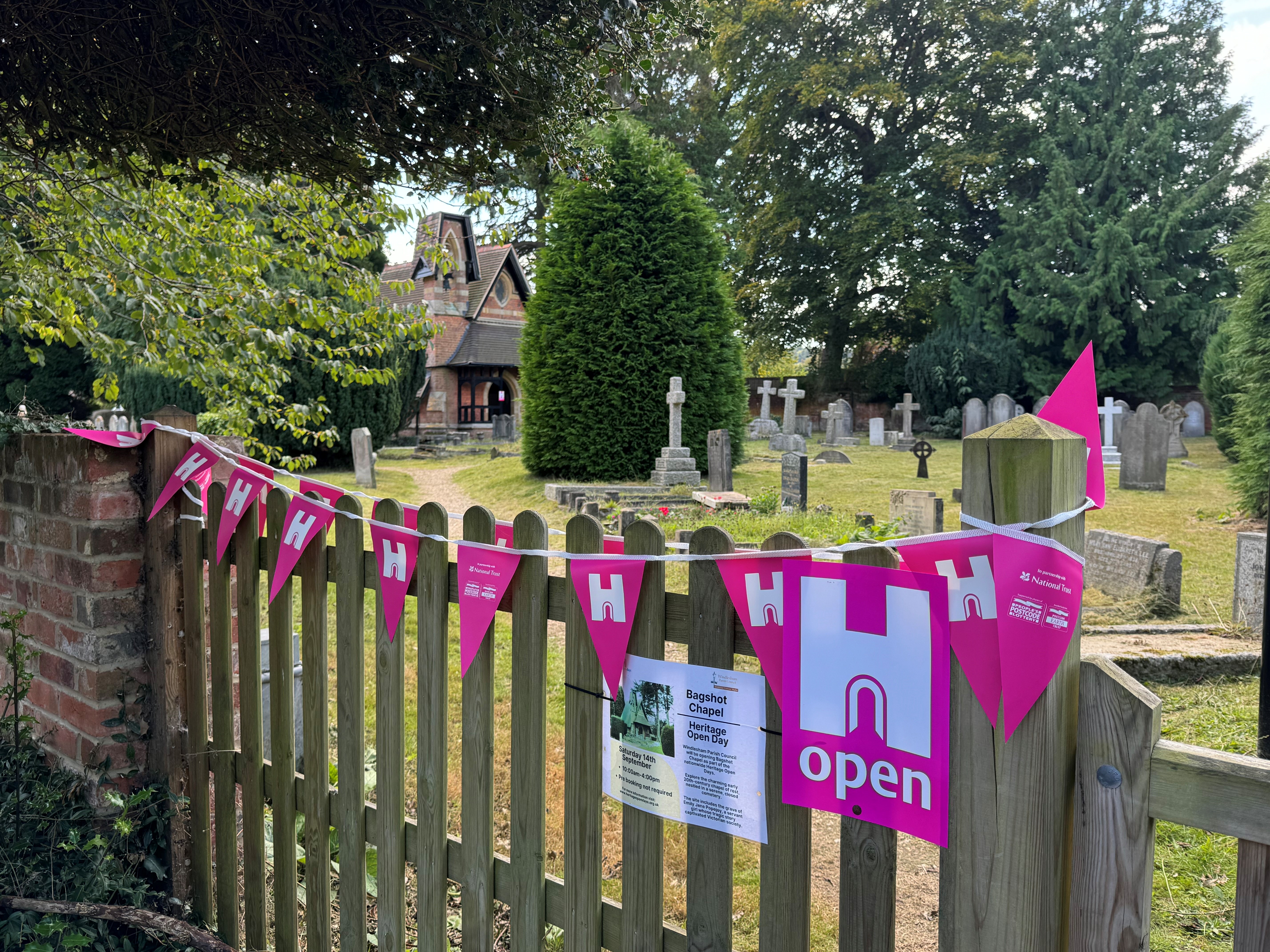 Heritage Open Day at Bagshot Chapel Draws Over 60 Visitors