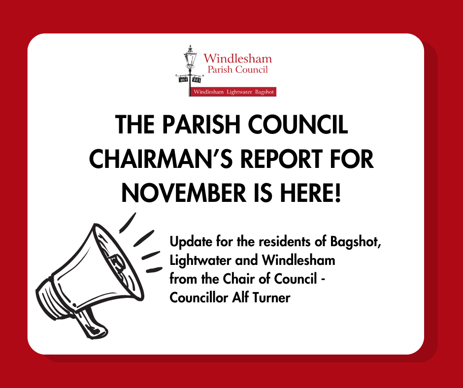 The Chair Report for November is here!