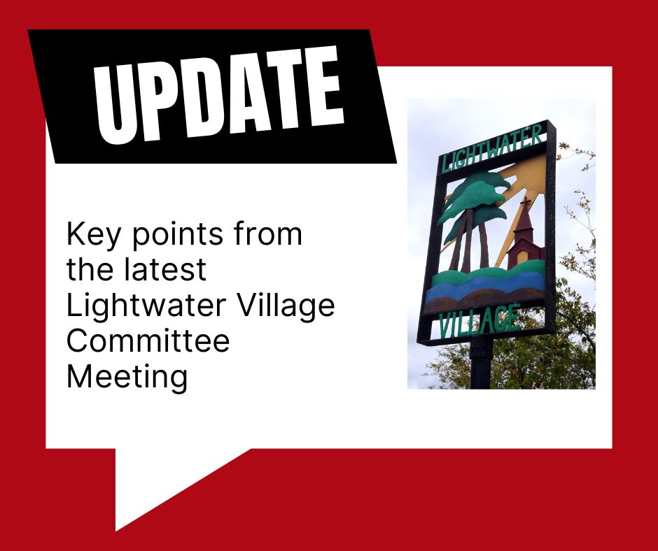 Lightwater Village Committee – October 2025 Update
