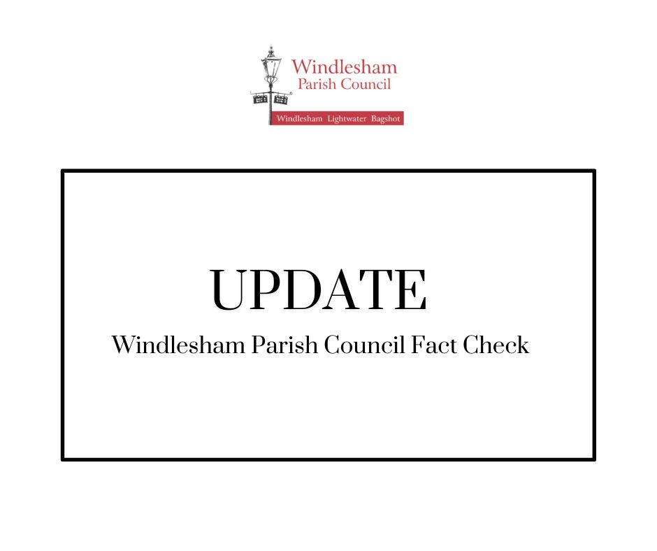 Important Notice from Windlesham Parish Council