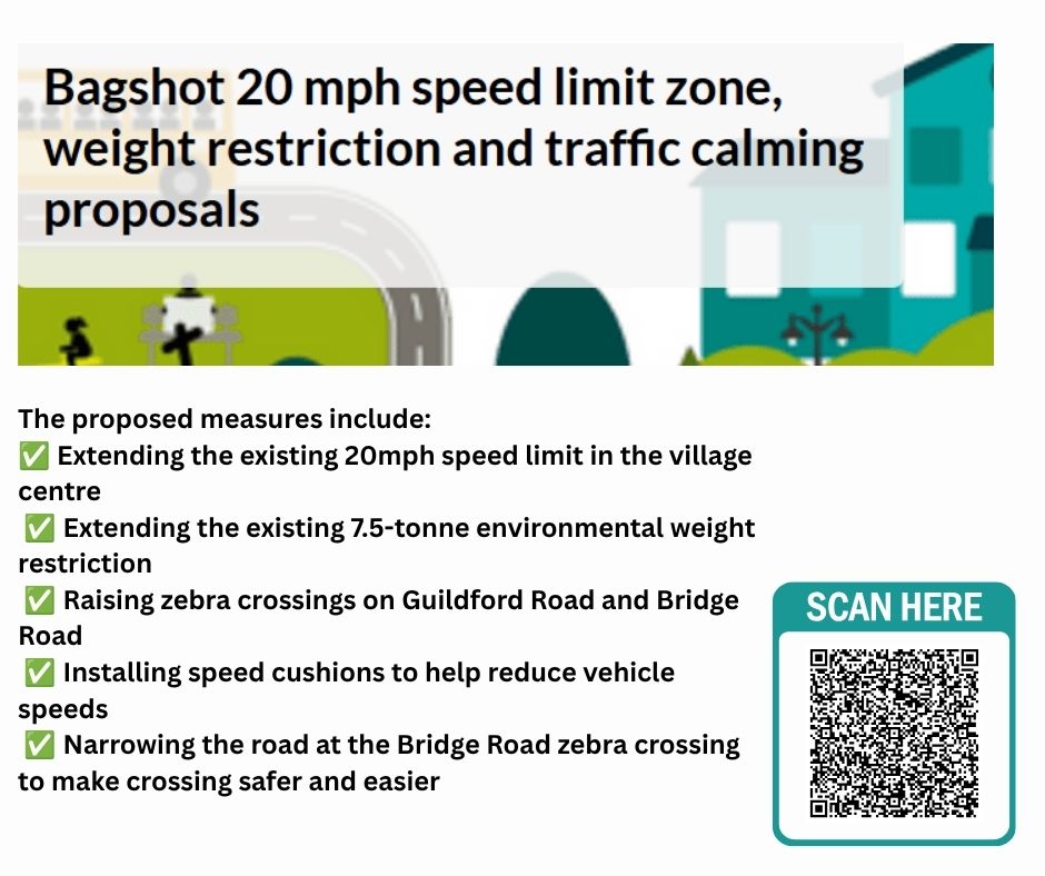 Have Your Say on Proposed Traffic Calming Measures for Bagshot