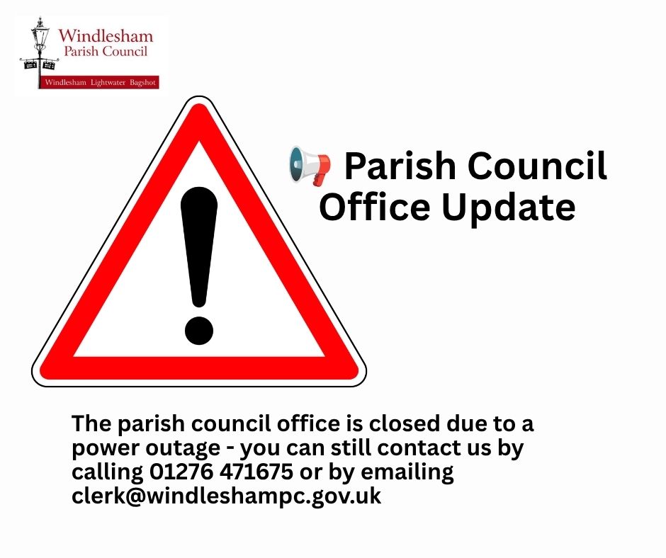 Parish Council Office Notice